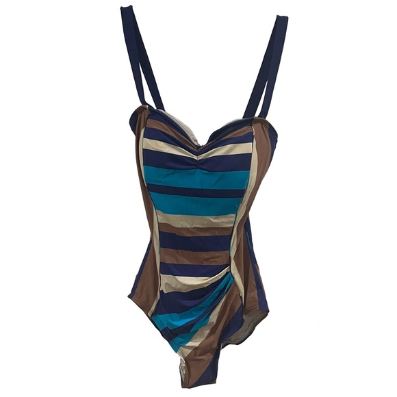 NWT Marc Jacobs pleated one piece swimsuit - Picture 1 of 6